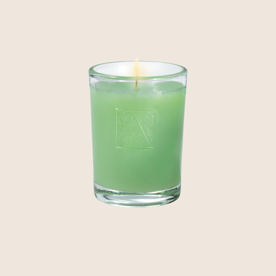 NEW! Pistachio Macaron - Votive Glass Candle