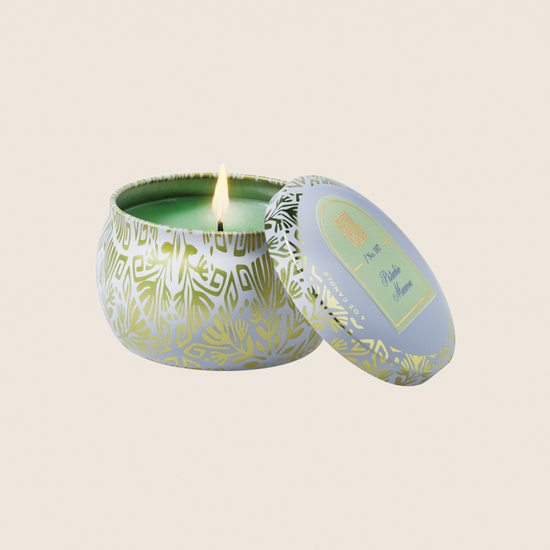 NEW! Pistachio Macaron - Printed Travel Tin Candle