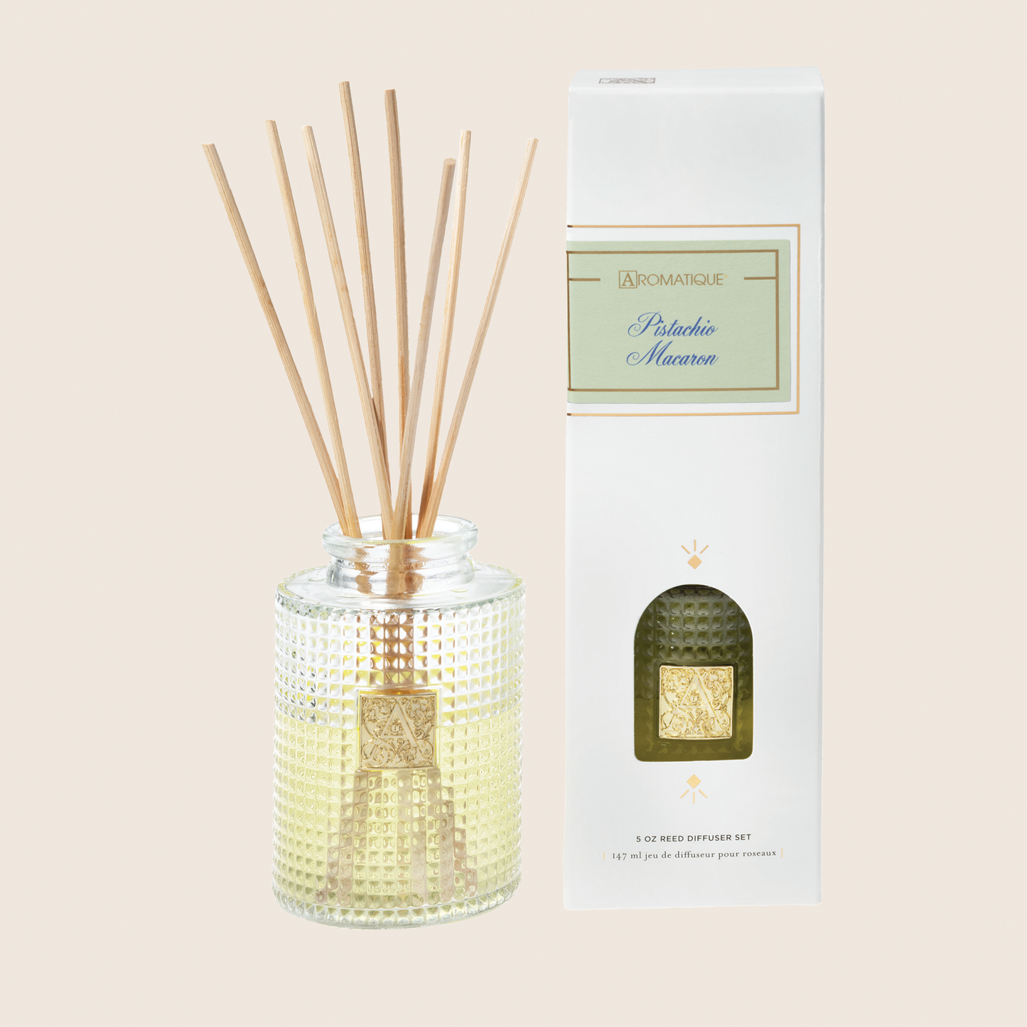 NEW! Pistachio Macaron - Reed Diffuser Set