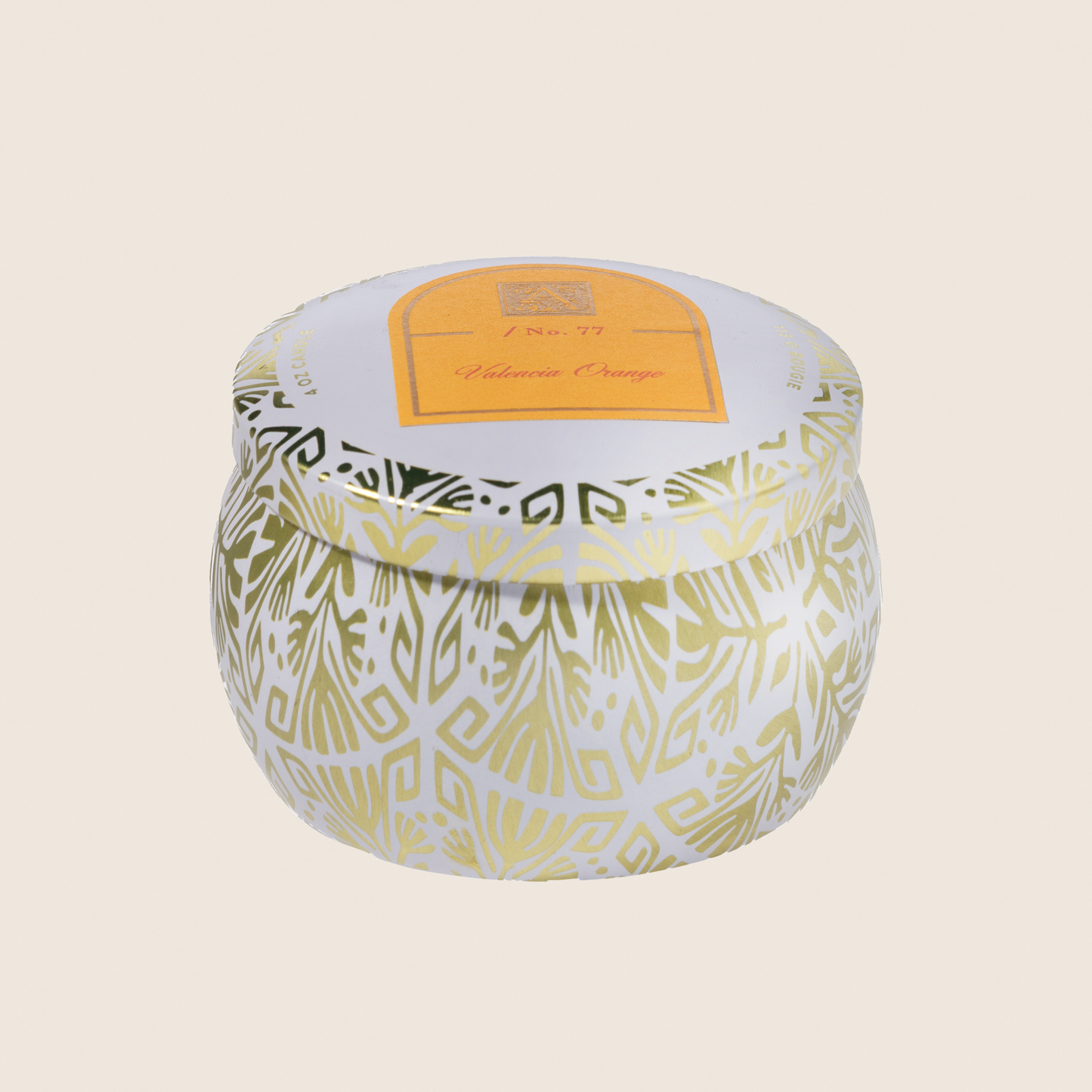 NEW! Valencia Orange - Printed Travel Tin Candle