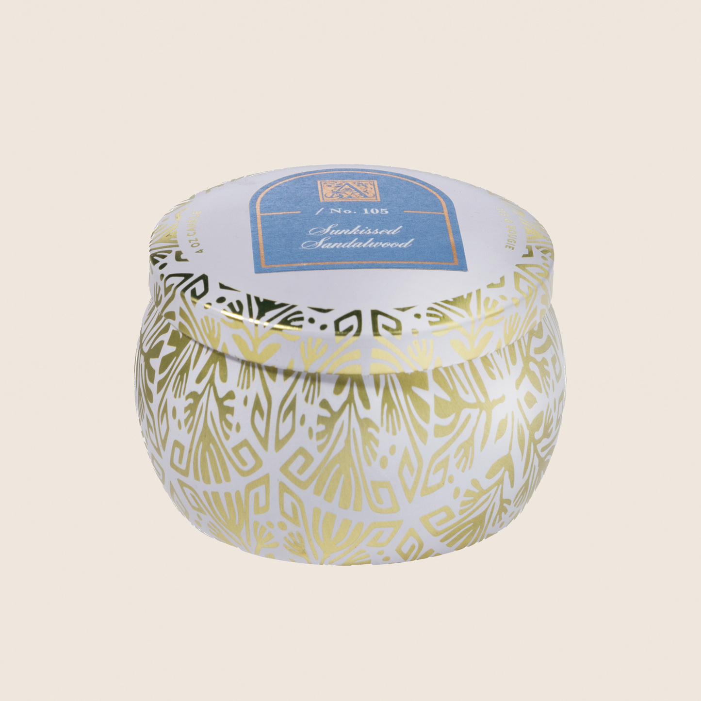 NEW! Sunkissed Sandalwood - Tin Candle