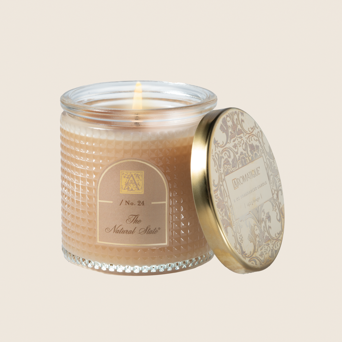 NEW! Natural State - Textured Glass Candle