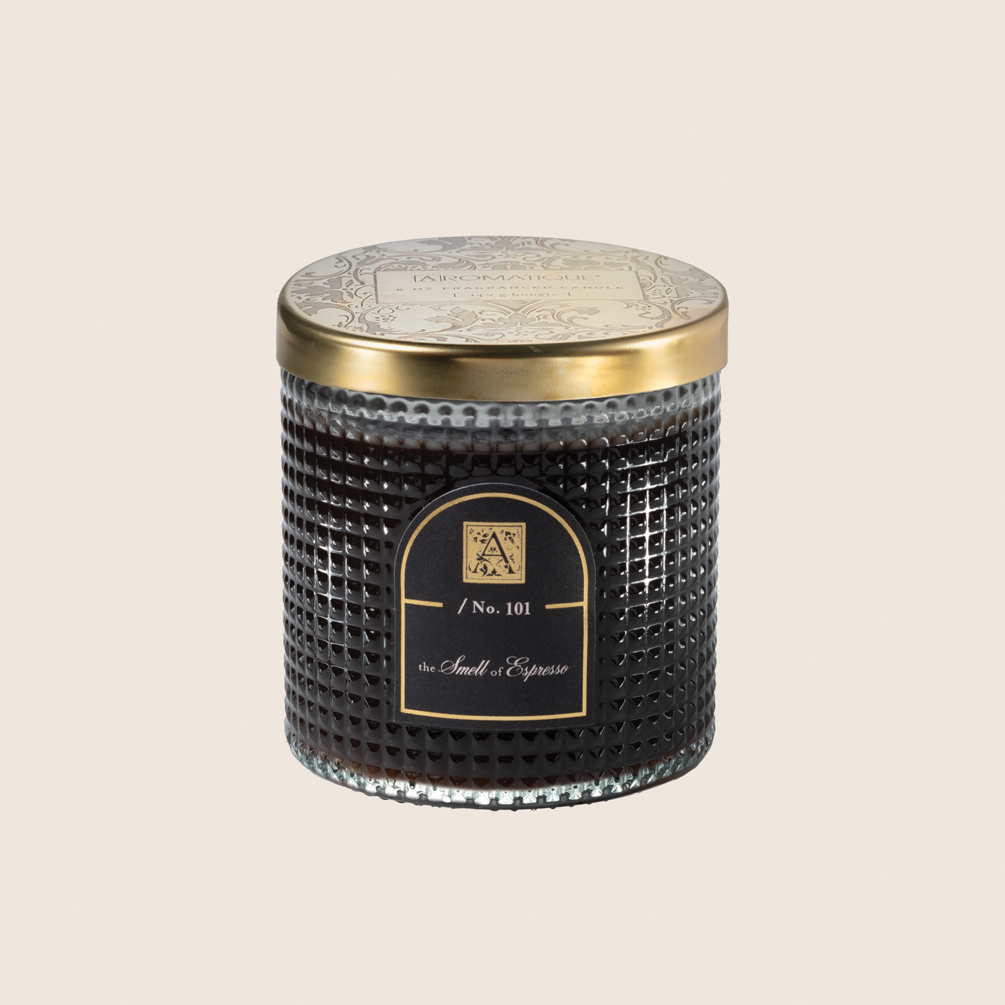 The Smell of Espresso - Textured Glass Candle