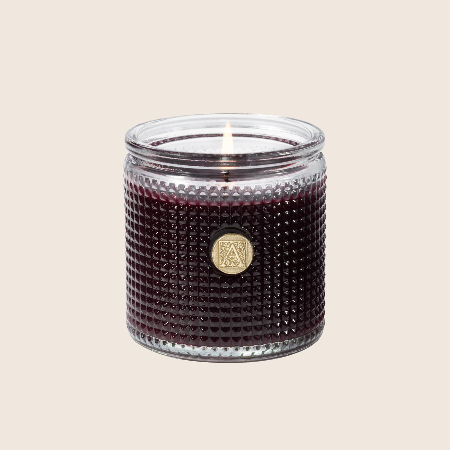 NEW! Autumn Cherry - Elegant Essentials - Textured Glass Candle