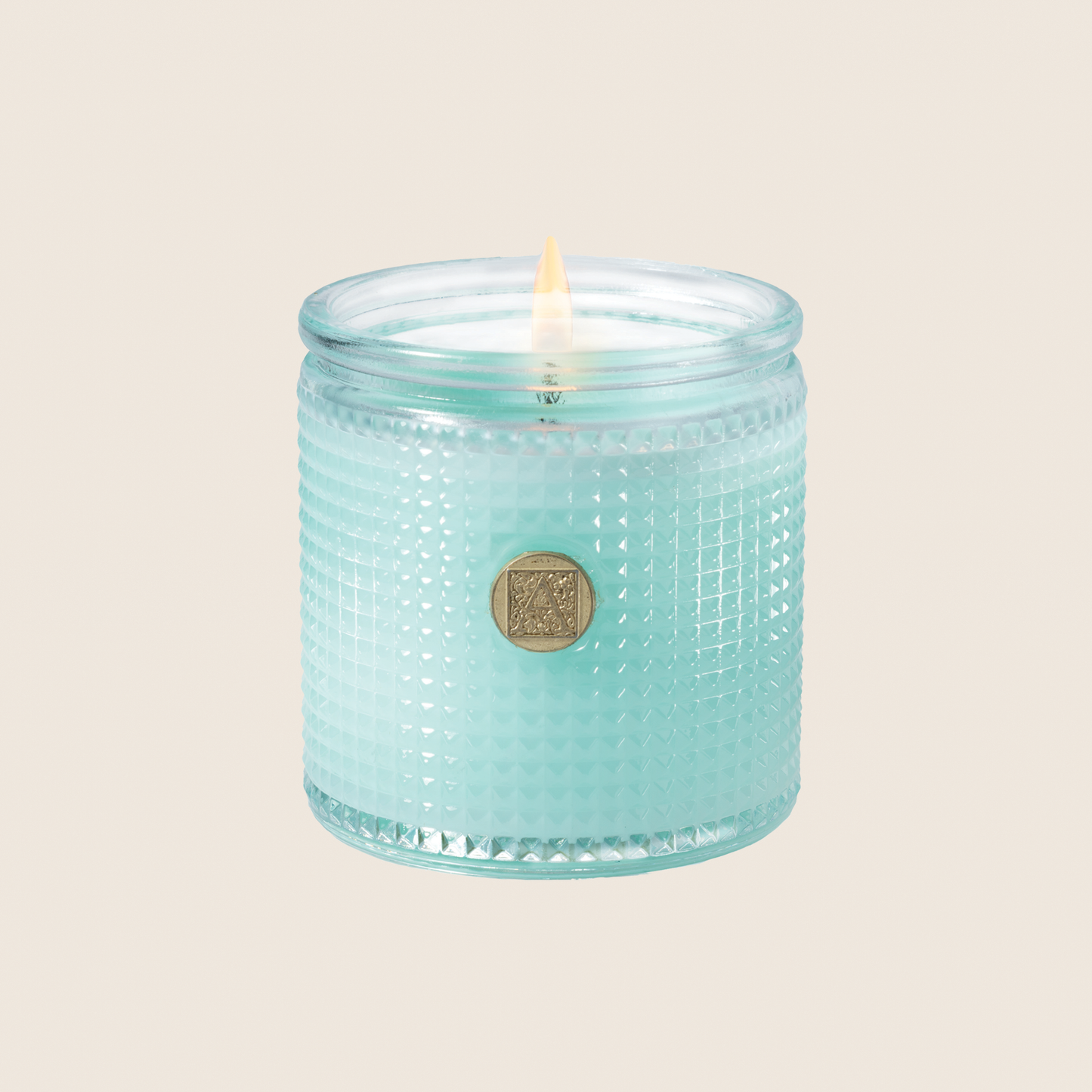 NEW! Sun Melon - Elegant Essentials - Textured Glass Candle