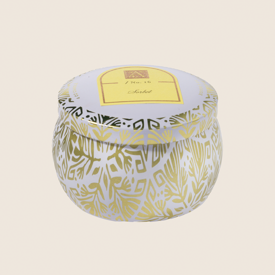 NEW! Sorbet - Tin Candle