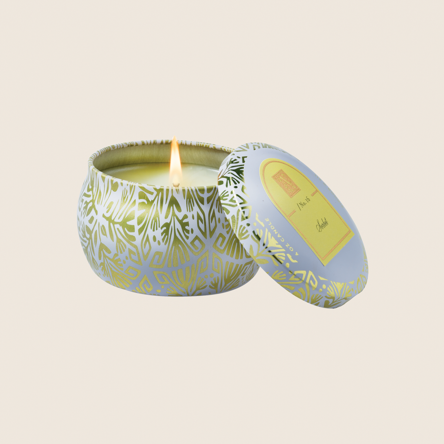 NEW! Sorbet - Tin Candle