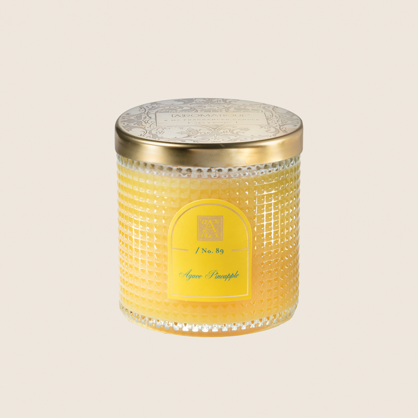 NEW! Agave Pineapple - Textured Glass Candle