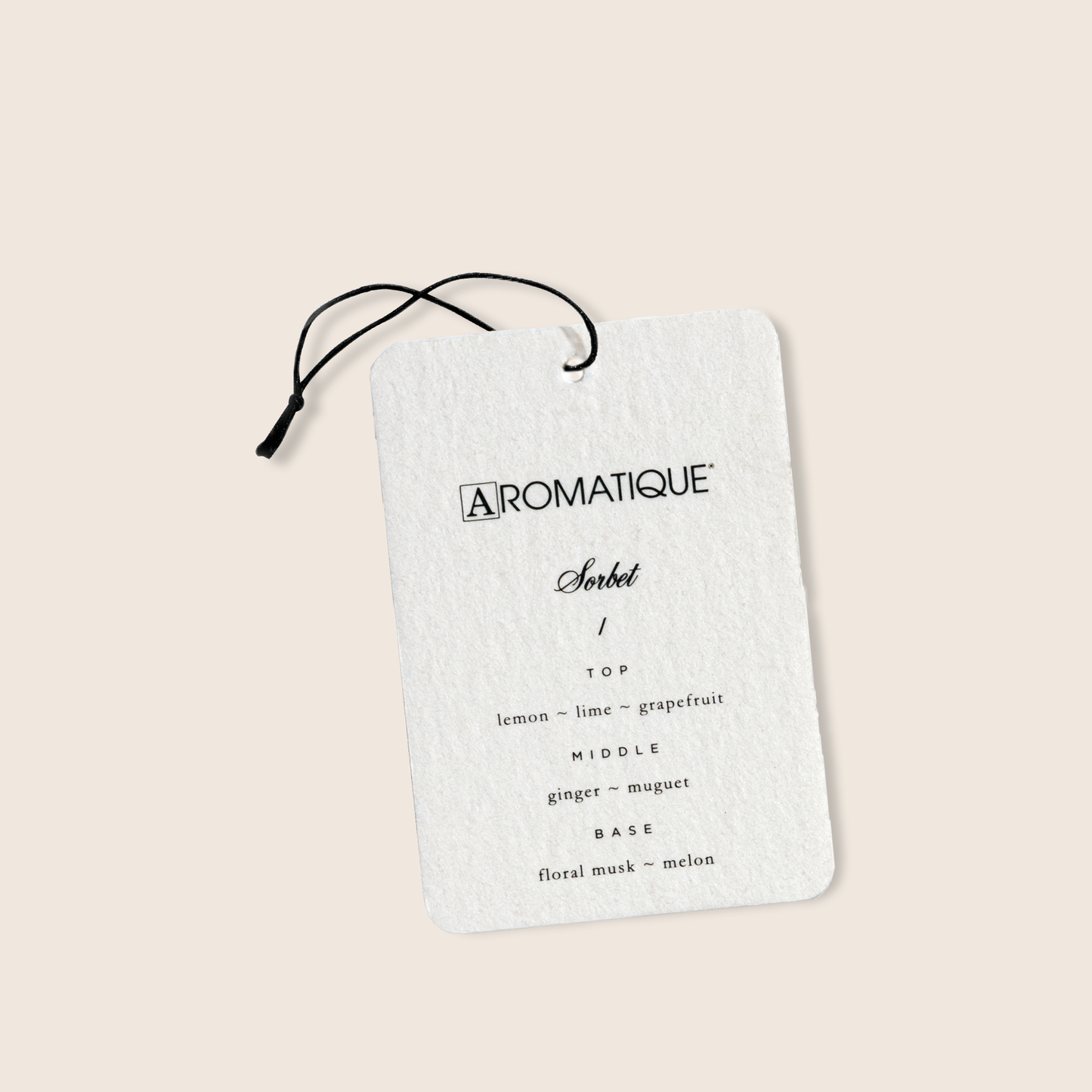 Sorbet - Aroma Card